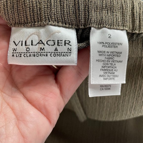 Women's Plus Size Villager Polyester Dress Trousers - Picture 5 of 5